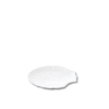 Small white porcelain shell platter 13x11 cm by Wilmax