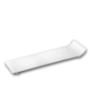 Prostokątny półmisek 30,5x9,5 cm z białej porcelany Wilmax