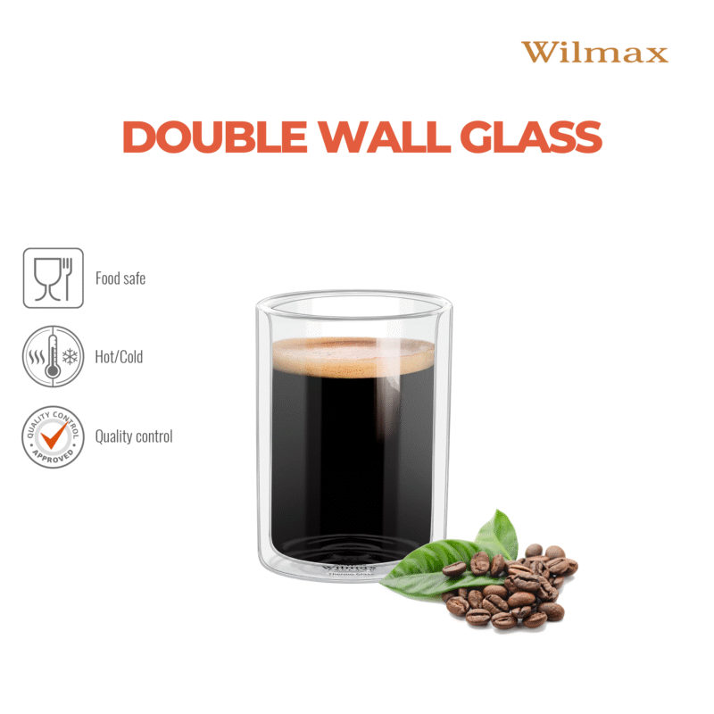 Szklanka o podwójnych ściankach 100 ml WL-888780/A