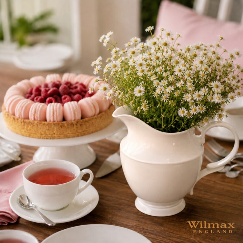 Dzbanek biały porcelanowy 1700 ml WL-995031/1C