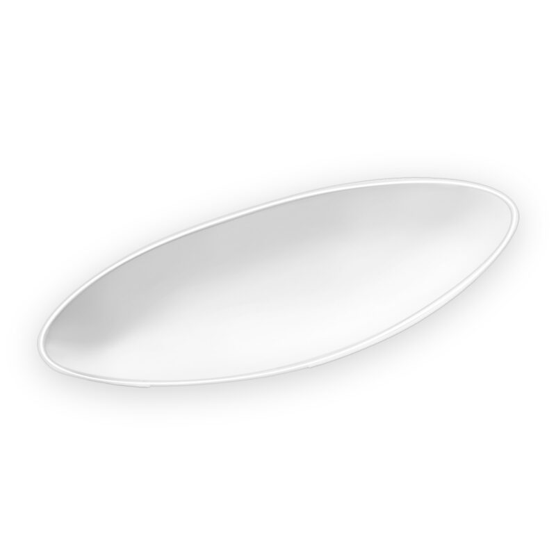 Platter 40 cm white porcelain WL-991363/A