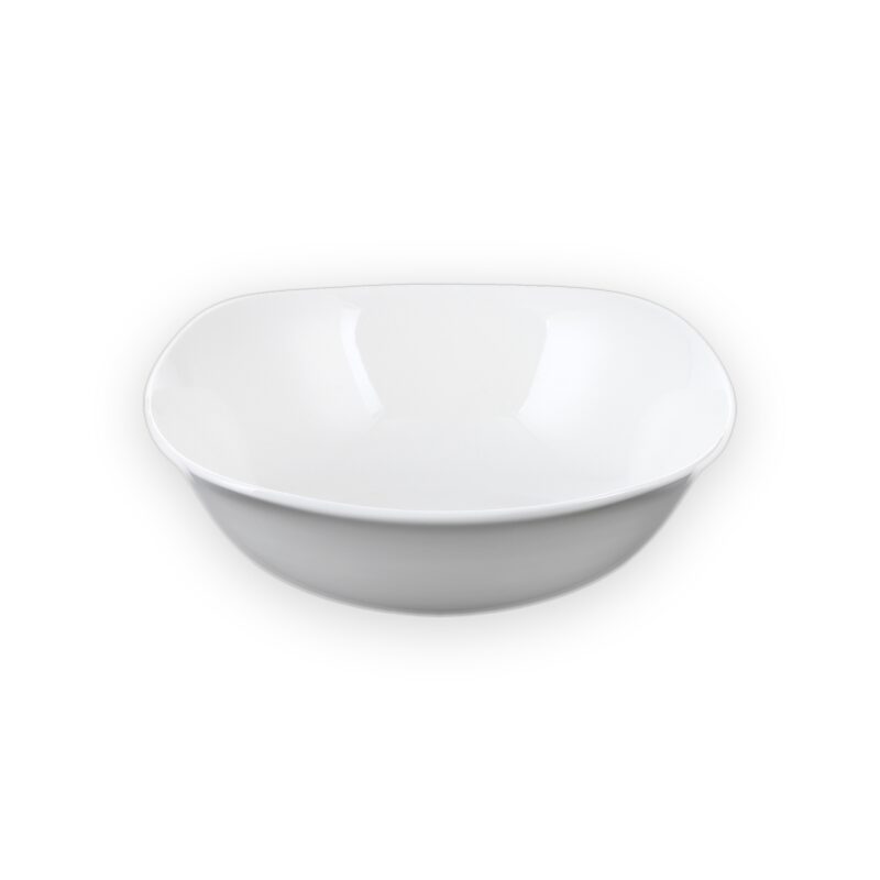 Salad bowl 16.5x16.5 cm 650 ml white porcelain WL-992001/A