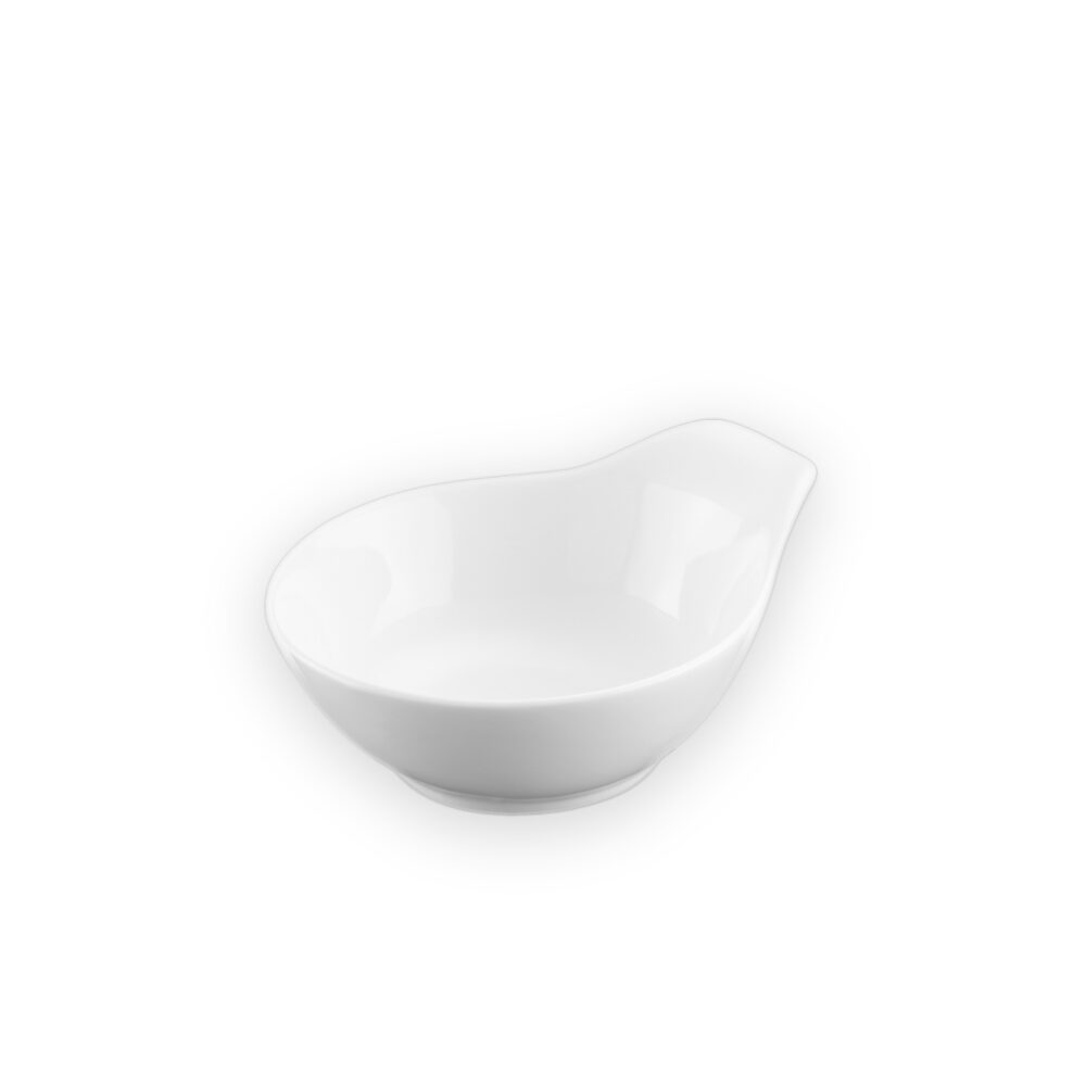 Dip bowl 12.5 cm 190 ml white porcelain WL-992364/A
