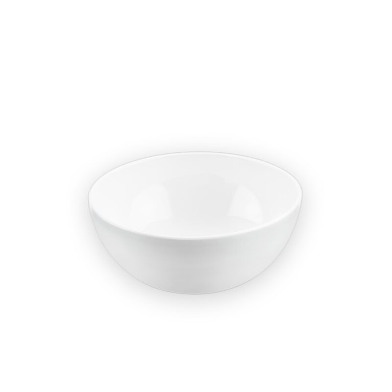 Salad bowl 14 cm white porcelain WL-992565/A