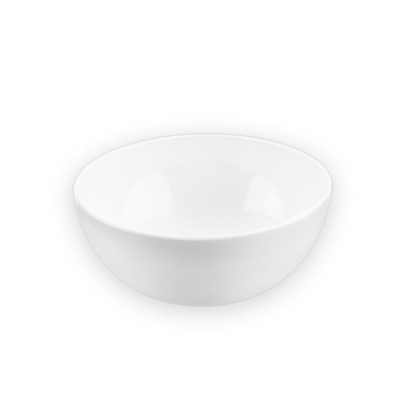 Salad bowl 20 cm white porcelain WL-992566/A