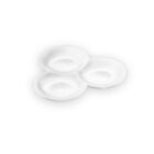 Divided dish 18 cm white porcelain WL-992614/A