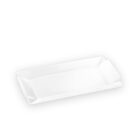 Rectangular plate 29.5x15 cm white porcelain WL-992646/A