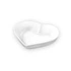 Heart-shaped bowl 8x7 cm white porcelain WL-992717/A