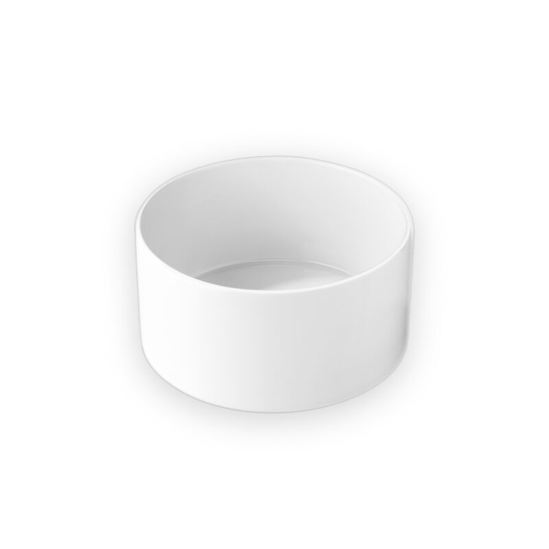 Salad bowl 18 cm white porcelain WL-992747/A