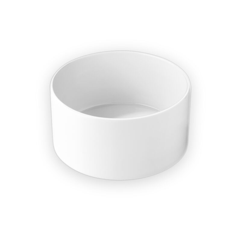 Salad bowl 23 cm white porcelain WL-992749/A