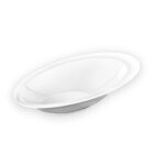 Salad bowl 33.5x23 cm white porcelain WL-992814/A