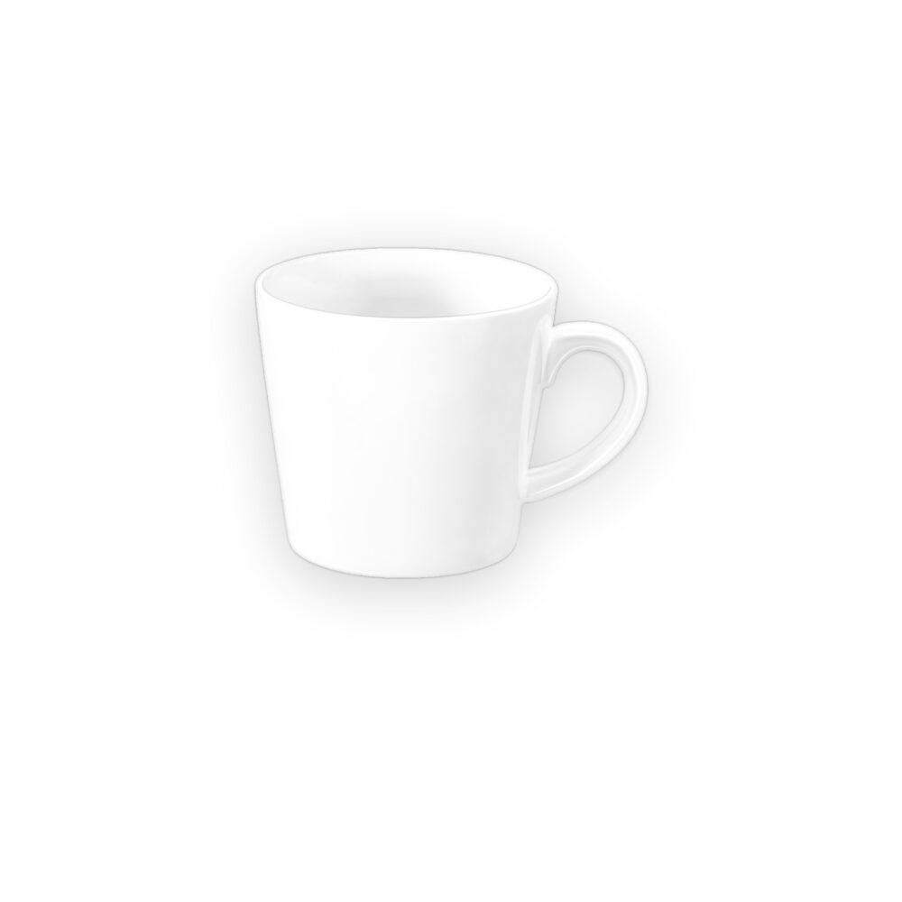 Mug 280 ml white porcelain WL-993101/A