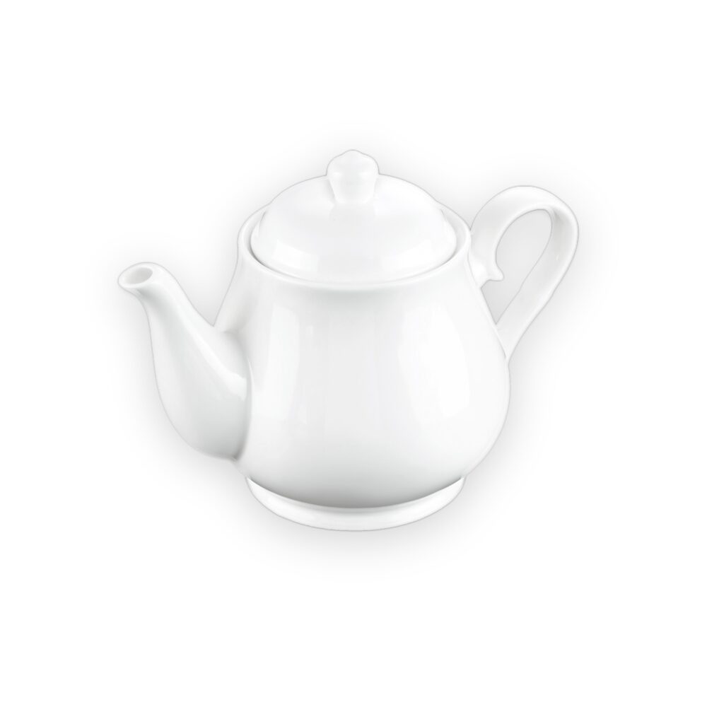 Tea kettle white porcelain 850 ml WL-994020/A