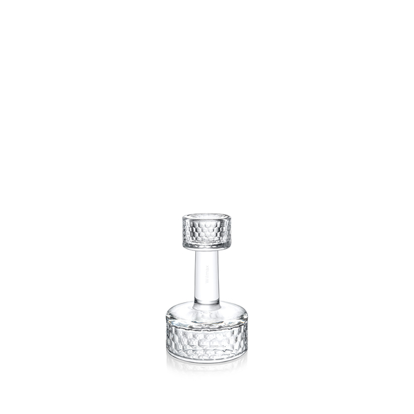 Świecznik szklany 10x6 cm — szkło kryształowe, kolekcja CrystalDeco Wilmax
