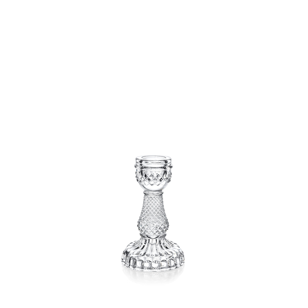 Świecznik szklany 11x6,5 cm — szkło kryształowe, kolekcja CrystalDeco Wilmax