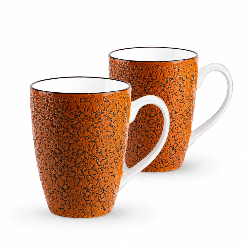 Kubek 450 ml - pomarańczowy kolor WL-667351/A