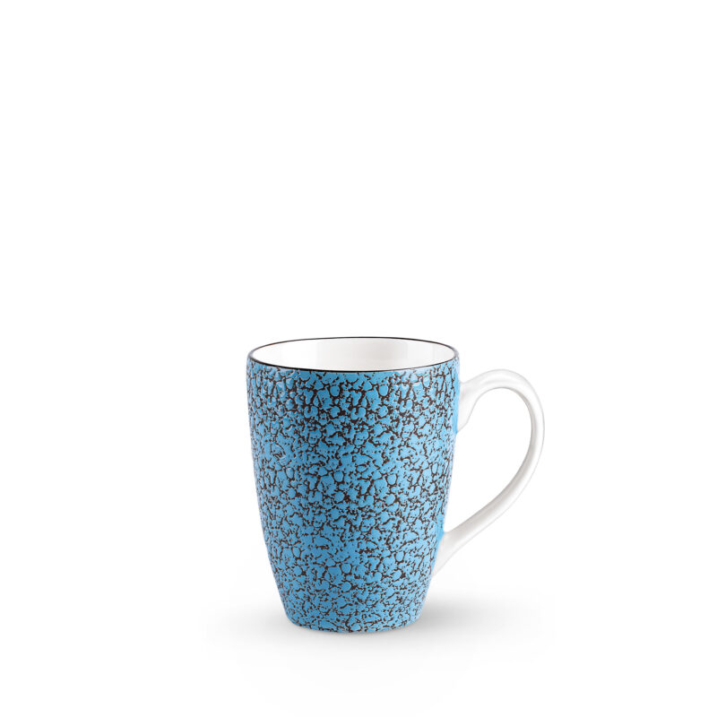 Porcelain mug 450 ml in blue — Wilmax Color Boom collection