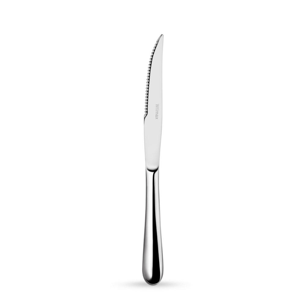 Steak knife 23.5 cm in stainless steel, Wilmax Stella collection