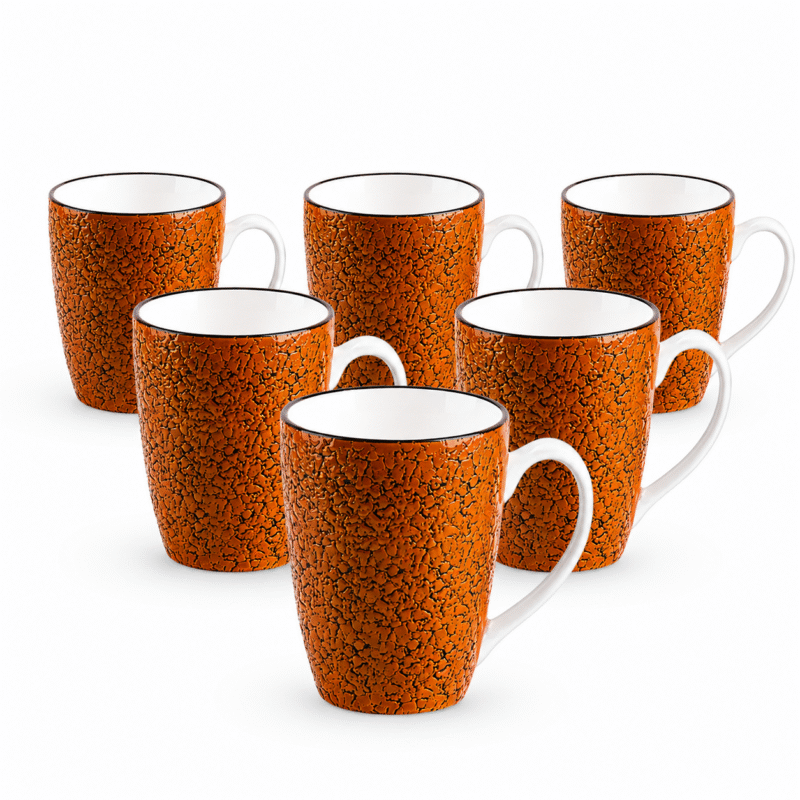 Kubek 450 ml - pomarańczowy kolor WL-667351/A
