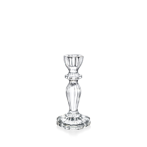Świecznik szklany 15,5x8 cm — szkło kryształowe, kolekcja CrystalDeco Wilmax