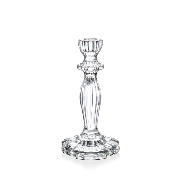 Świecznik szklany 20x10 cm — szkło kryształowe, kolekcja CrystalDeco Wilmax