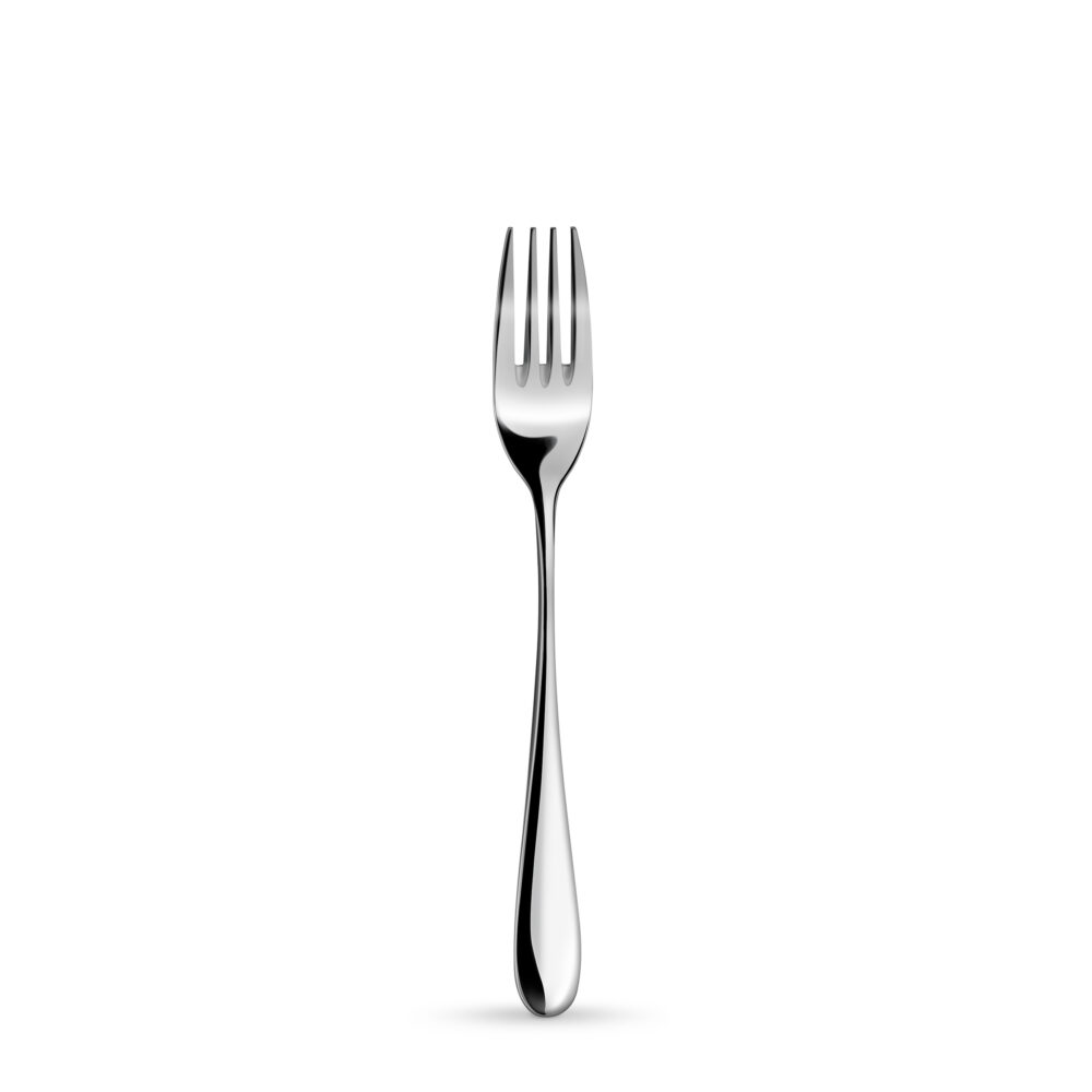 Table fork 20 cm in stainless steel, Wilmax Stella collection