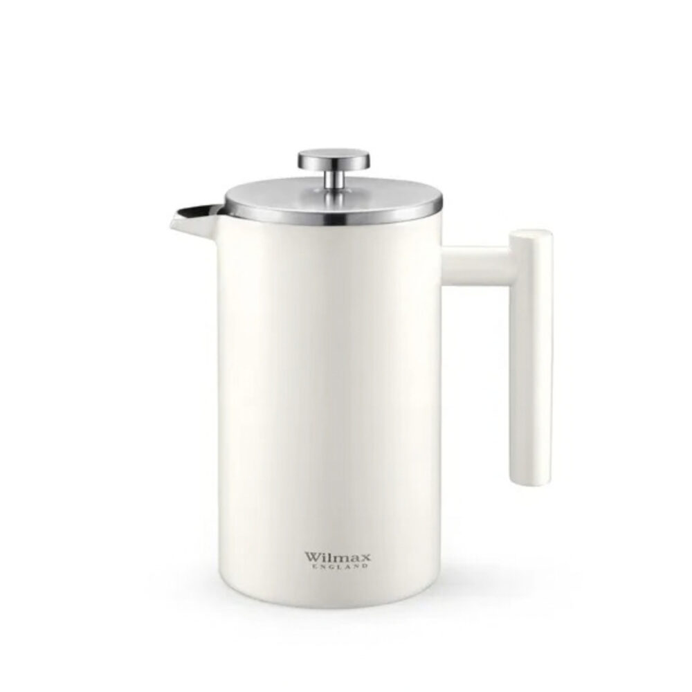 Stainless steel French Press 1000 ml white colour WL-512.780.190/A