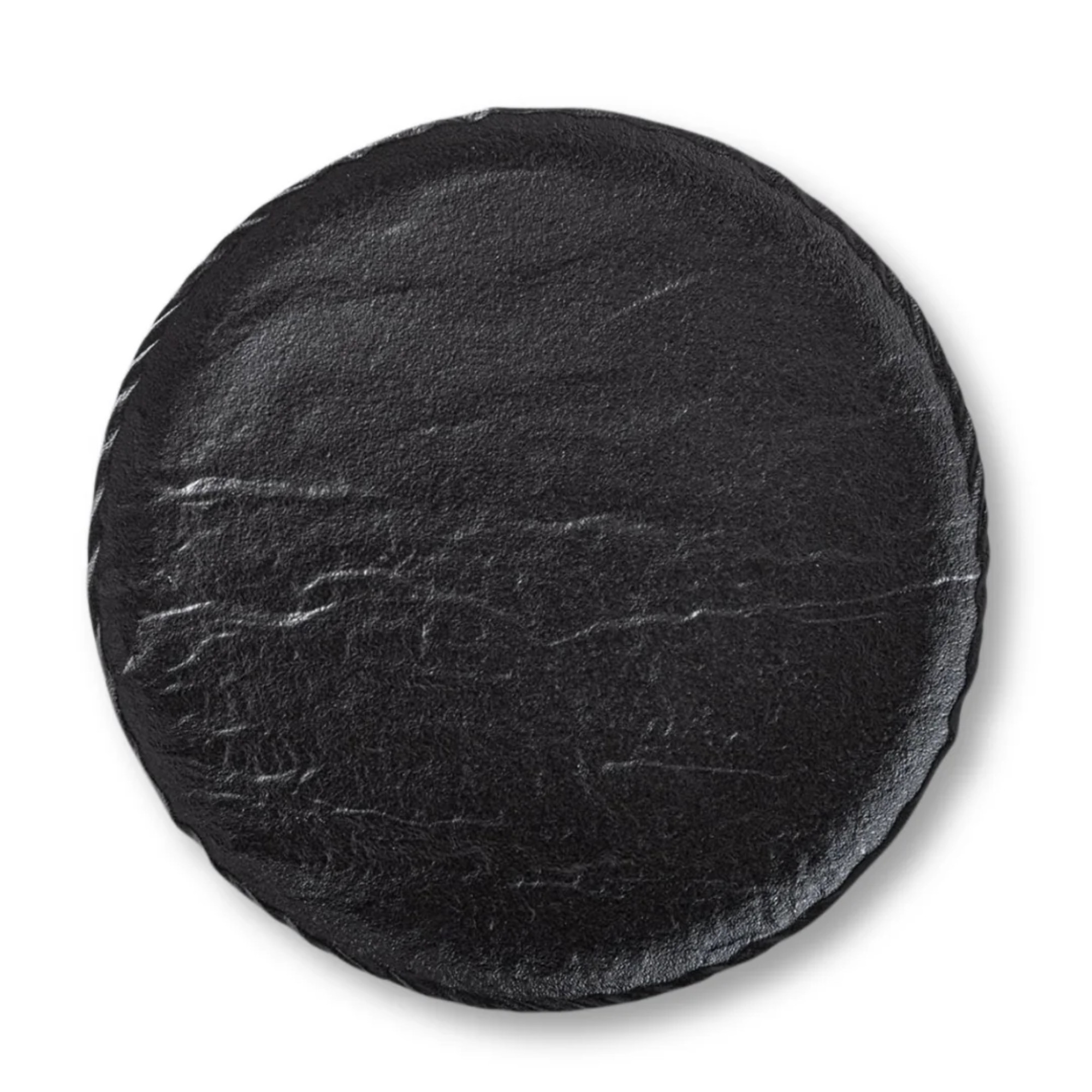 Pizza plate round black matte porcelain 30.5 cm WL-661128/A