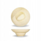 Deep plate beige matte porcelain 22.5 cm 1100 ml WL-661313/A