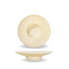 Deep plate beige matte porcelain 27 cm 250 ml WL-661316/A
