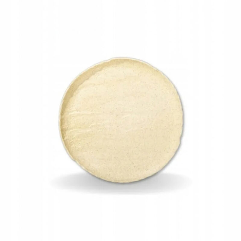 Dessert plate round beige matte porcelain 23 cm WL-661325/A