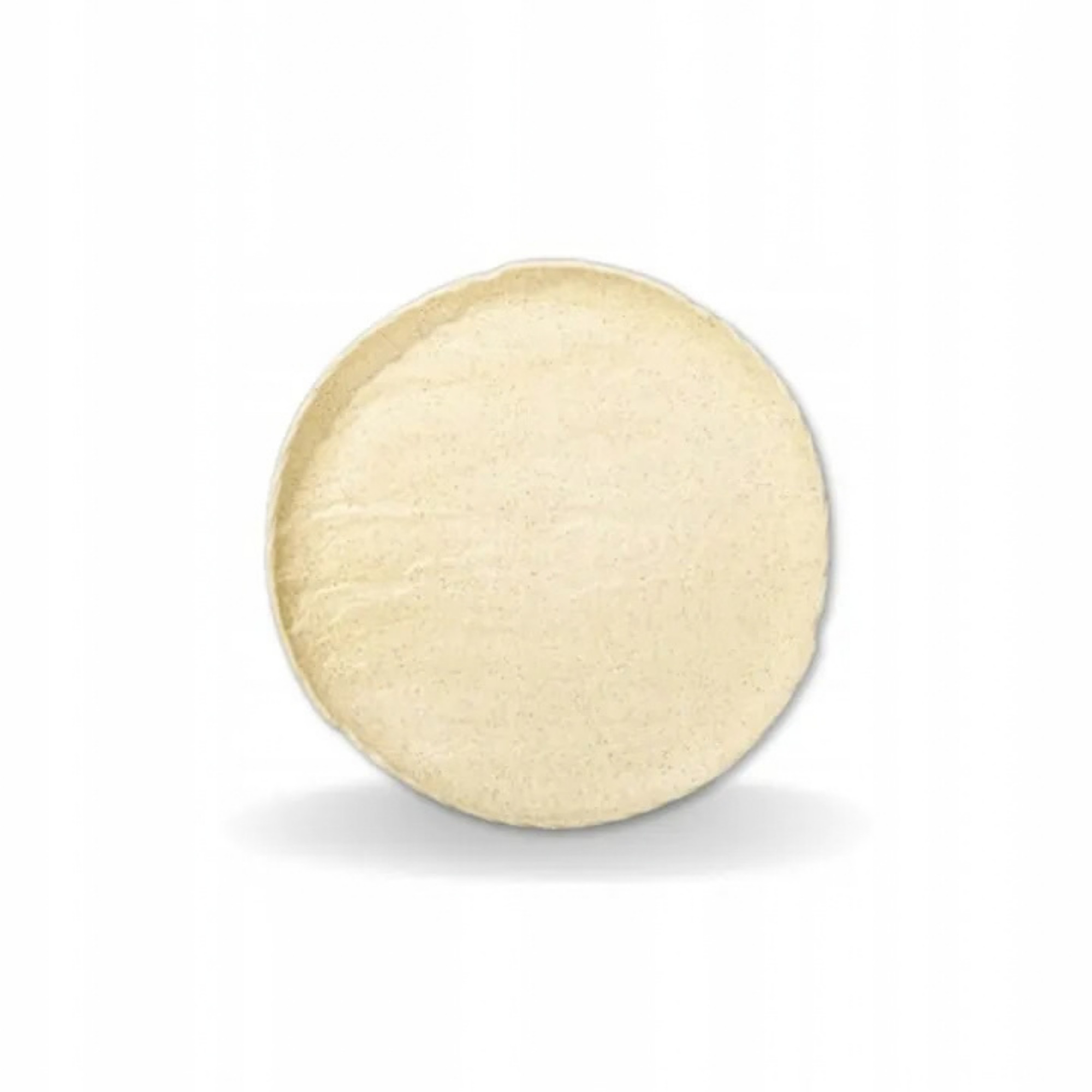 Dessert plate round beige matte porcelain 23 cm WL-661325/A