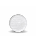 Dessert plate round white matte porcelain 18 cm WL-661523/A