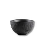 Black matte porcelain bowl 13.5 cm 600 ml WL-664116/A