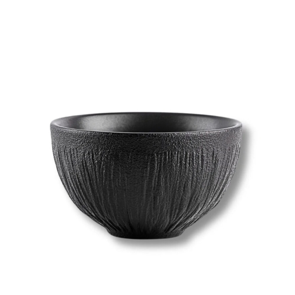Salaterka czarna matowa porcelanowa 16.5 cm 1000 ml WL-664117/A
