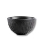 Black matte porcelain bowl 16.5 cm 1000 ml WL-664117/A
