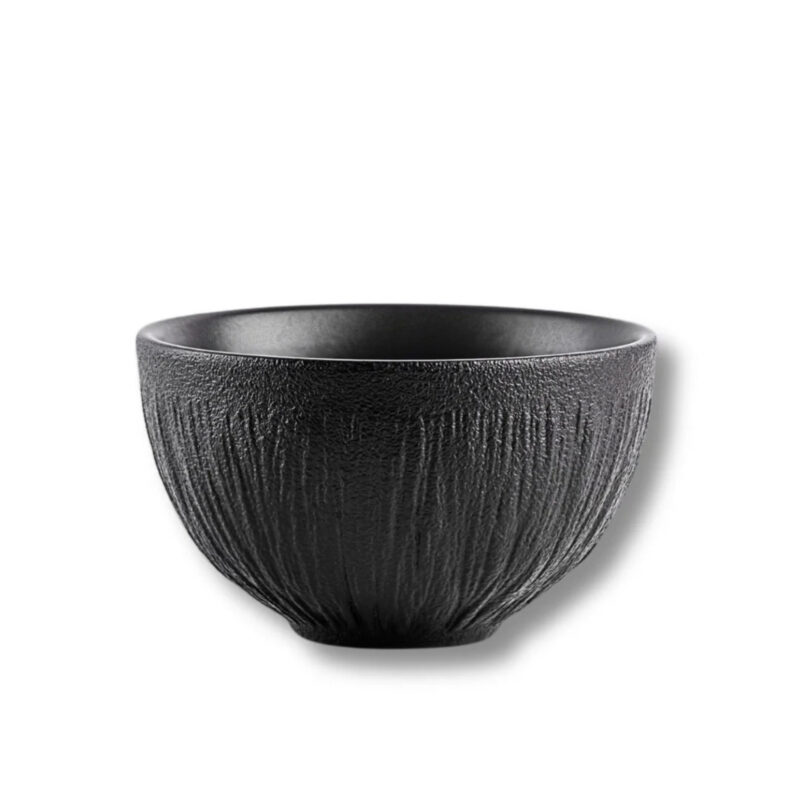 Salaterka czarna matowa porcelanowa 16.5 cm 1000 ml WL-664117/A