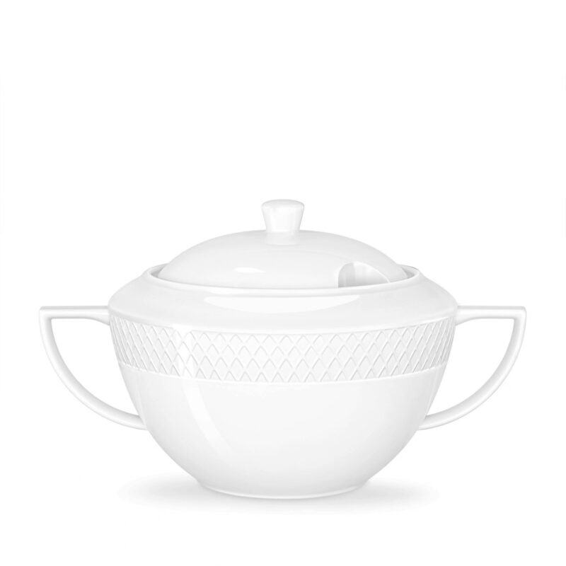 Soup bowl white porcelain 2800 ml WL-880101511/A