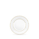 Dessert plate white porcelain with gold rim 18 cm WL-880102101/A