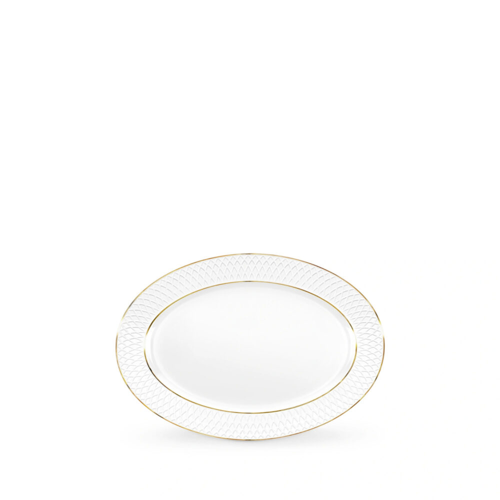 Platter 20x14 cm - gold WL-880102114/A