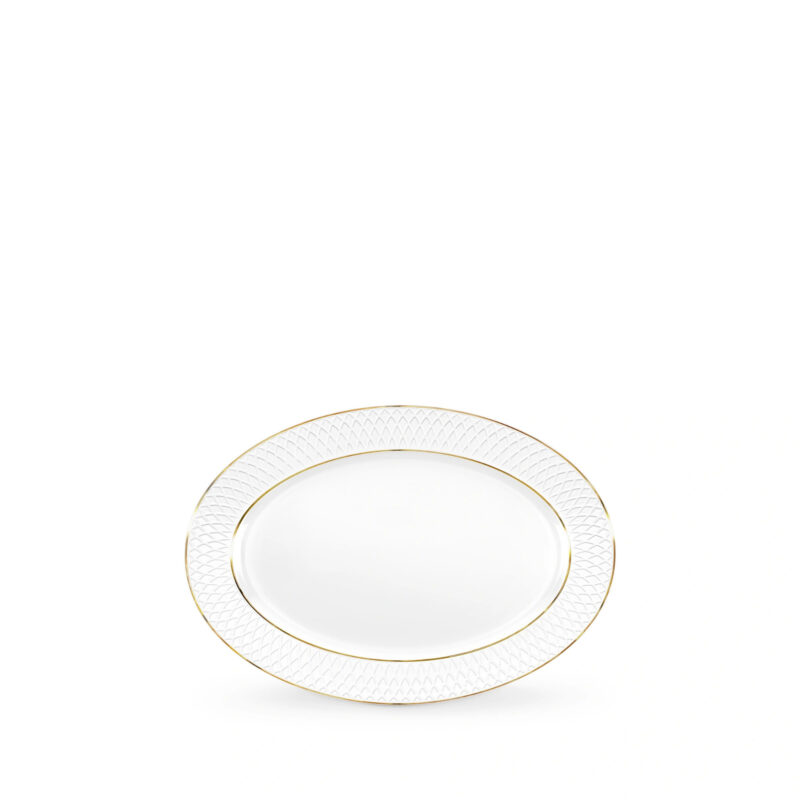 Platter 20x14 cm - gold WL-880102114/A