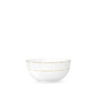 White porcelain bowl with gold rim 12 cm 380 ml WL-880102366/A