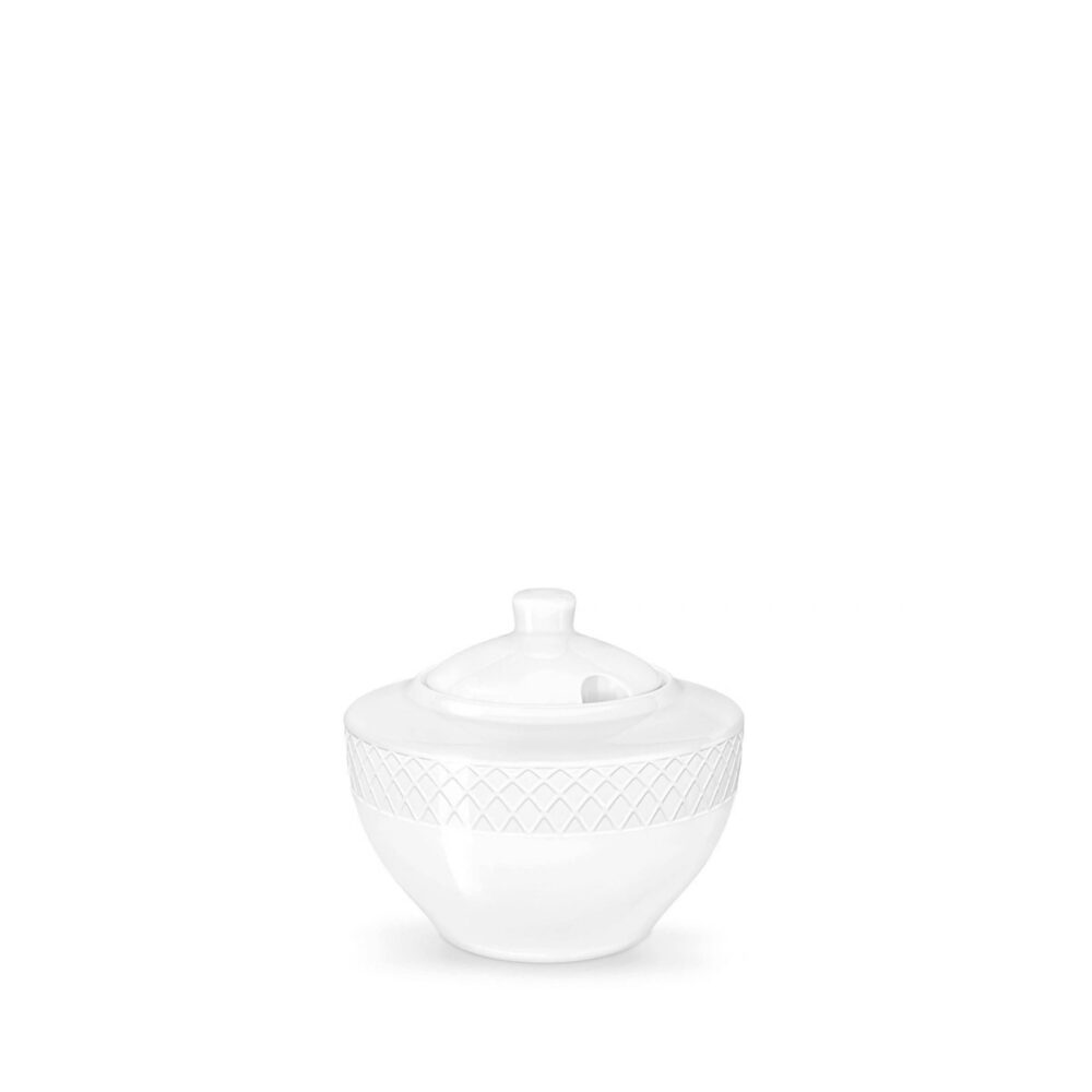 Cukiernica biała porcelanowa 340 ml WL-880115/A
