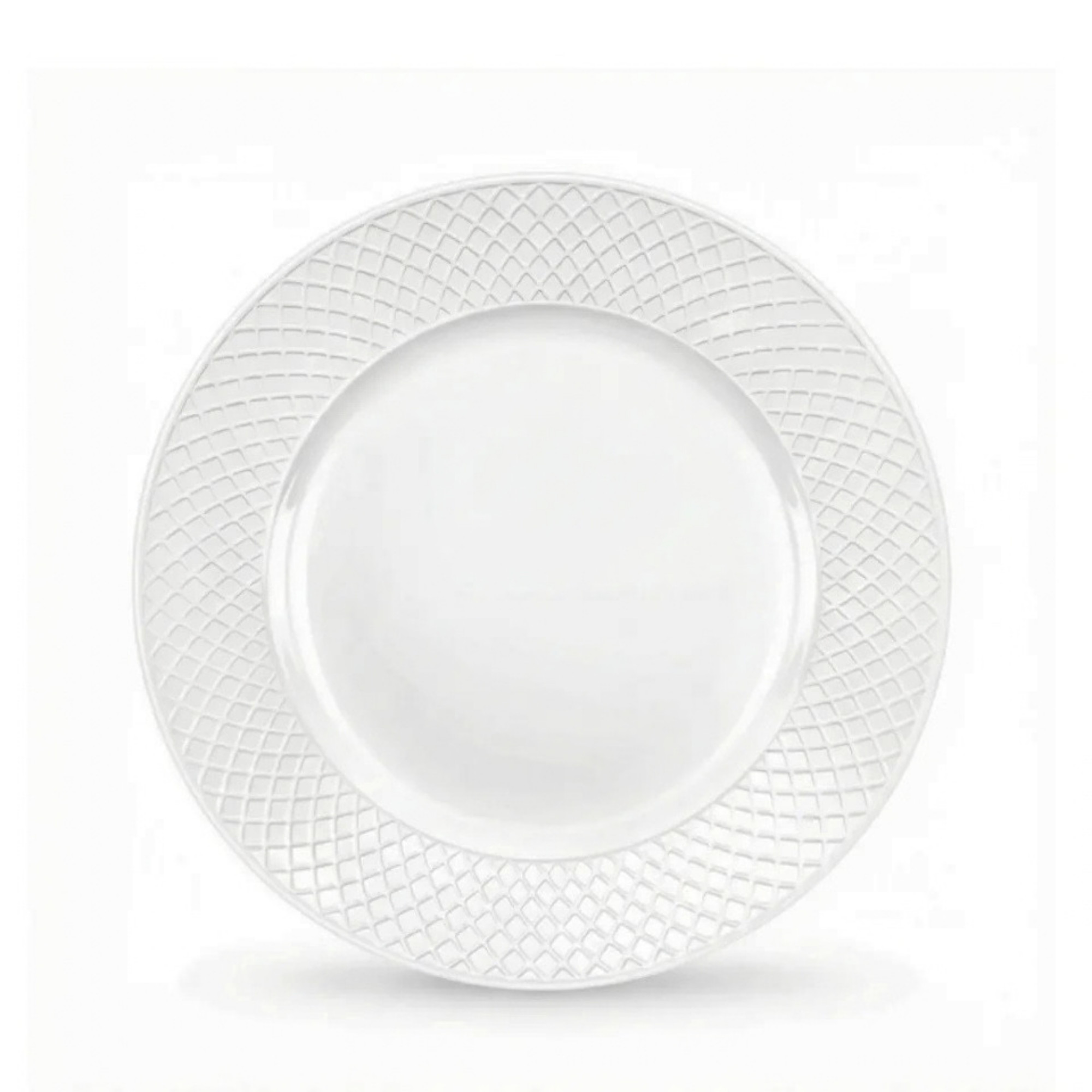 Dinner plate white porcelain 28 cm WL-880117/A