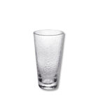 Glass tumbler hammered 450 ml WL-888630/A