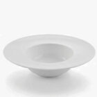 Deep plate 25.5 cm 600 ml white porcelain WL-991187/A