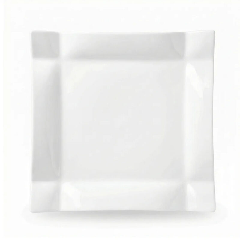 Platter 29x29 cm white porcelain WL-991233/A