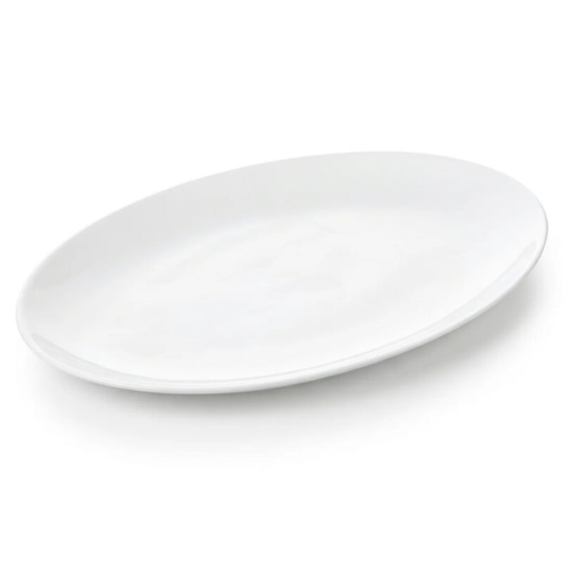 Półmisek owalny 36 cm biały porcelanowy WL-992023/A