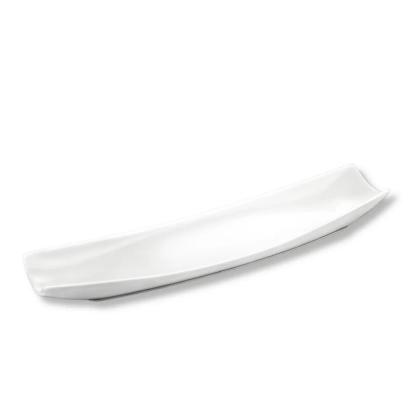 Serving platter 35x11 cm white porcelain WL-992623/A