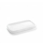Serving plate 20x12 cm white porcelain WL-992659/A